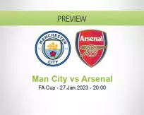 Man City Arsenal betting prediction (27 January 2023)