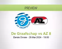 De Graafschap AZ II betting prediction (29 March 2024)