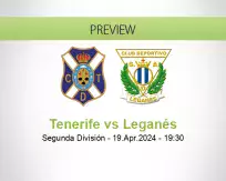 Tenerife Leganés betting prediction (19 April 2024)