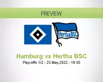 Hamburg Hertha BSC betting prediction (23 May 2022)