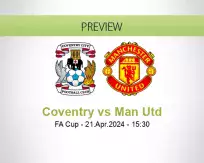 Coventry Man Utd betting prediction (21 April 2024)