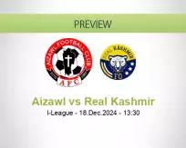 Aizawl Real Kashmir betting prediction (18 December 2024)