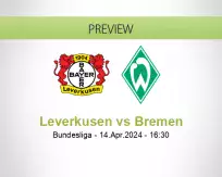 Leverkusen Bremen betting prediction (14 April 2024)
