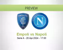 Empoli Napoli betting prediction (20 April 2024)