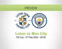 Luton vs Man City
