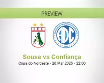 Sousa Confiança betting prediction (26 March 2026)