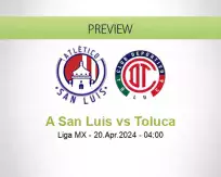 A San Luis Toluca betting prediction (20 April 2024)