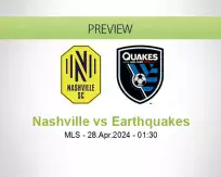 Nashville Earthquakes betting prediction (28 April 2024)