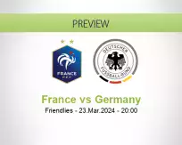 France Germany betting prediction (23 March 2024)