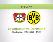 Leverkusen vs Dortmund