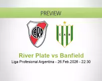 River Plate Banfield betting prediction (26 February 2026)