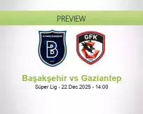 Başakşehir vs Gaziantep