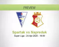 Spartak vs Napredak