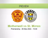 Motherwell St. Mirren betting prediction (30 March 2024)