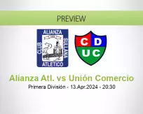 Alianza Atl. Unión Comercio betting prediction (13 April 2024)