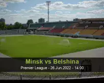 Minsk vs Belshina