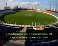 Confiança Fluminense PI betting prediction (29 March 2026)