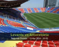 Levante Amorebieta betting prediction (13 April 2024)
