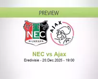 NEC Ajax betting prediction (20 December 2025)