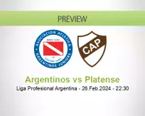 Argentinos vs Platense