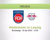 Heidenheim Leipzig betting prediction (20 April 2024)