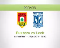 Puszcza Lech betting prediction (13 April 2024)
