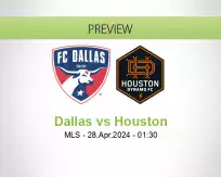 Dallas Houston betting prediction (28 April 2024)