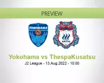 Yokohama ThespaKusatsu betting prediction (13 August 2022)