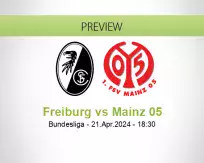 Freiburg Mainz 05 betting prediction (21 April 2024)