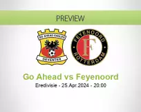 Go Ahead Feyenoord betting prediction (25 April 2024)