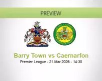 Barry Town Caernarfon betting prediction (21 March 2026)