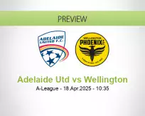 Adelaide Utd vs Wellington