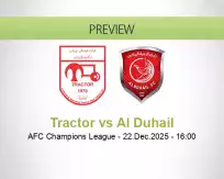 Tractor vs Al Duhail