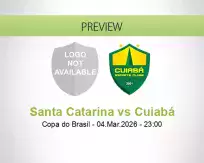 Santa Catarina Cuiabá betting prediction (04 March 2026)