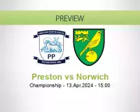 Preston Norwich betting prediction (13 April 2024)