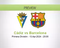 Cádiz Barcelona betting prediction (13 April 2024)