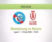 Strasbourg Reims betting prediction (13 April 2024)