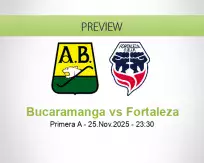 Bucaramanga Fortaleza betting prediction (26 November 2025)