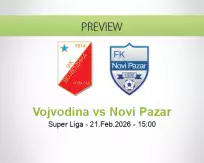 Vojvodina Novi Pazar betting prediction (21 February 2026)