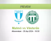 Malmö Västerås betting prediction (20 April 2024)