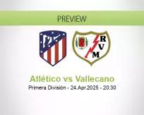 Atlético vs Vallecano