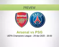 Arsenal vs PSG