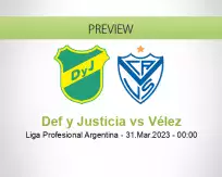 Def y Justicia vs Vélez
