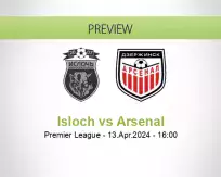 Isloch Arsenal betting prediction (13 April 2024)