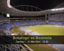 Botafogo Boavista betting prediction (31 March 2024)