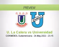 U. La Calera Universidad betting prediction (24 May 2022)