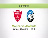 Monza Atalanta betting prediction (21 April 2024)