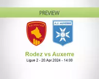 Rodez Auxerre betting prediction (20 April 2024)
