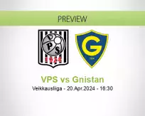 VPS Gnistan betting prediction (20 April 2024)