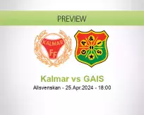 Kalmar GAIS betting prediction (25 April 2024)